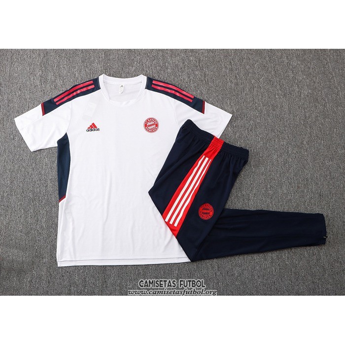 Chandal del Bayern Munich Manga Corta 2022/2023 Blanco